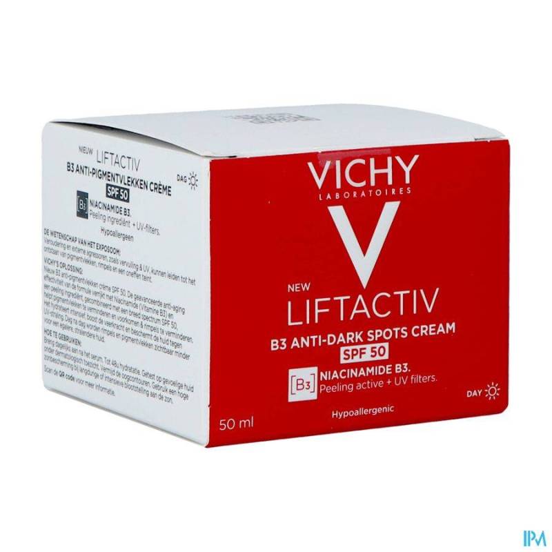 VICHY LIFTACTIV CREME B3 A/TACHES BRUNES IP50 50ML