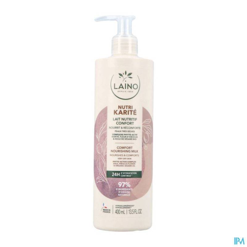 LAINO LAIT NUTRITIF CONFORT KARITE 400ML