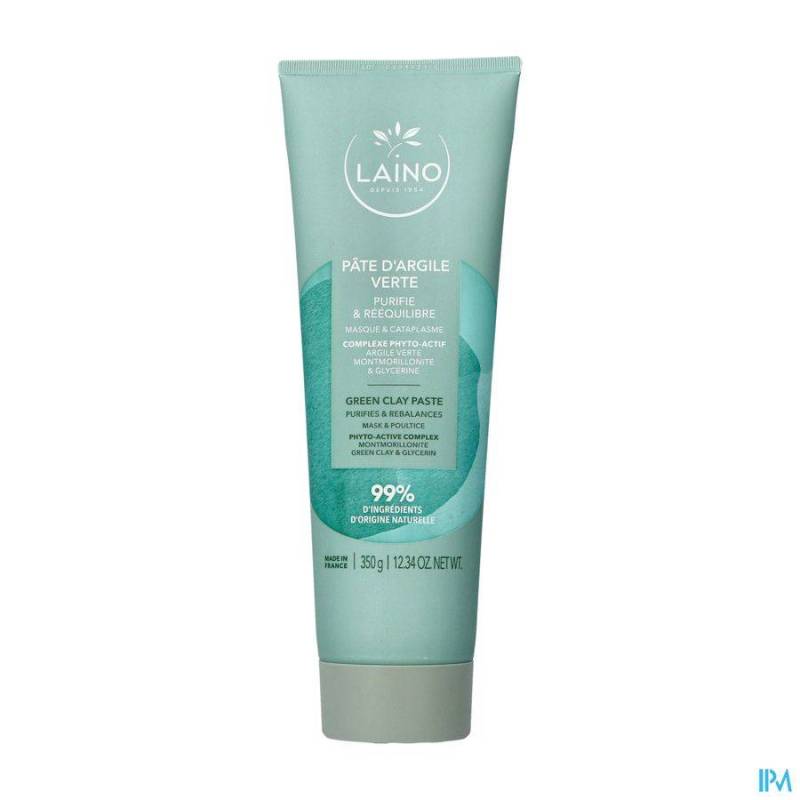 LAINO PATE D ARGILE VERTE TUBE 350G