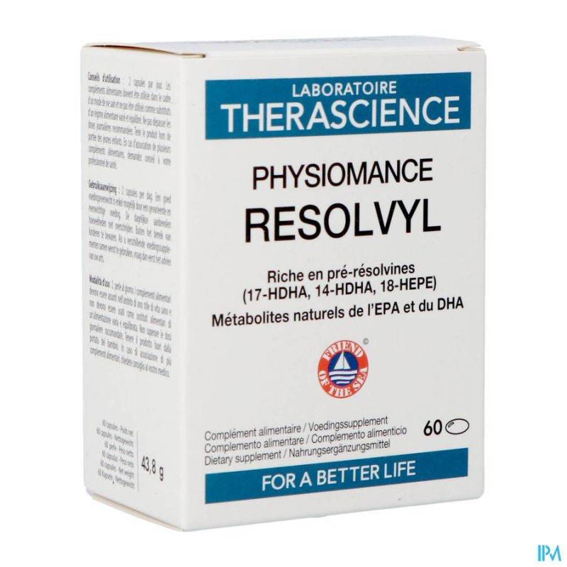 RESOLVYL PHYSIOMANCE CAPS 60 PHY436B