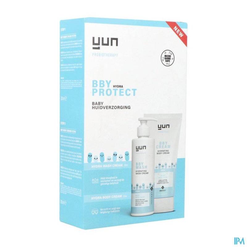 YUN BBY HYDRA PROTECT THERAPY CREME 200ML 2 PROD.