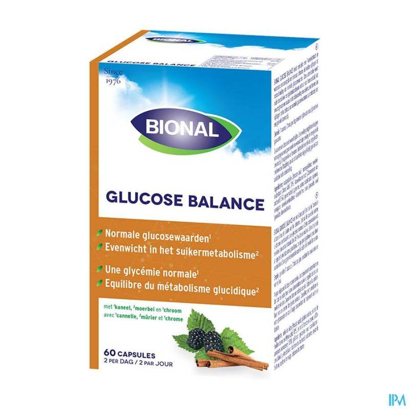 BIONAL GLUCOSE BALANCE 60 GELULES