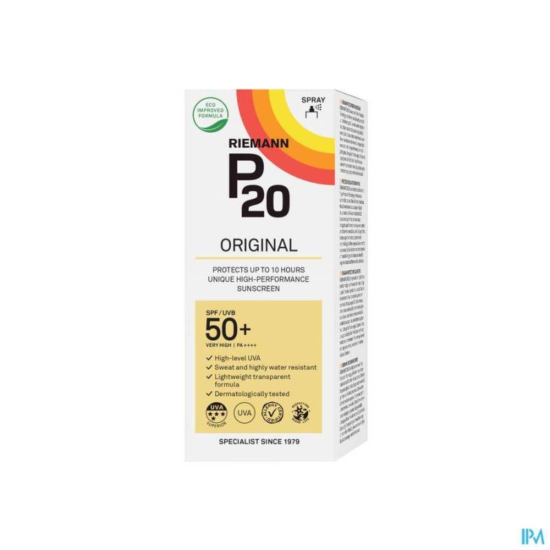 P20 SOL SPF50 ORIGINAL SPRAY     175ML