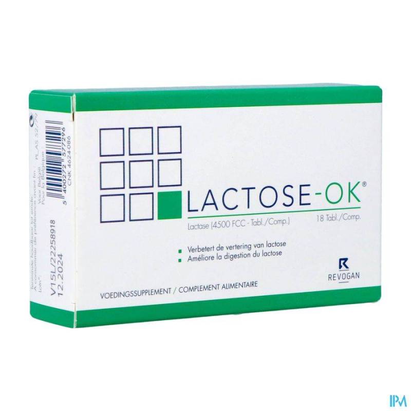 LACTOSE OK 18 TABL NF