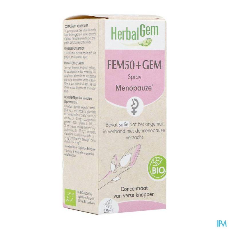 HERBALGEM FEM50 GEM BIO 15ML