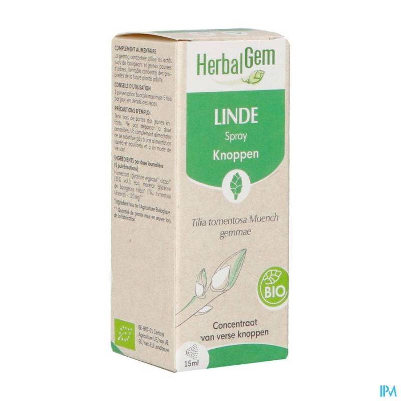 HERBALGEM TILLEUL BIO SPRAY 15ML
