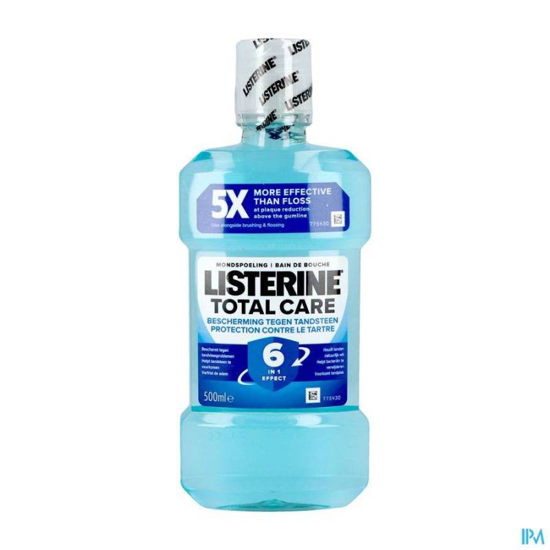 LISTERINE TOTAL CARE BESCHERM.A/TANDSTEEN 500ML NF