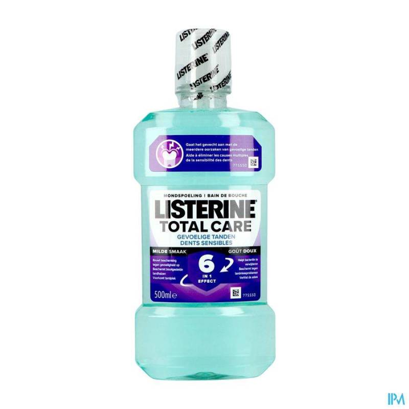 LISTERINE TOTAL CARE DENTS SENSIBLES 500ML NF