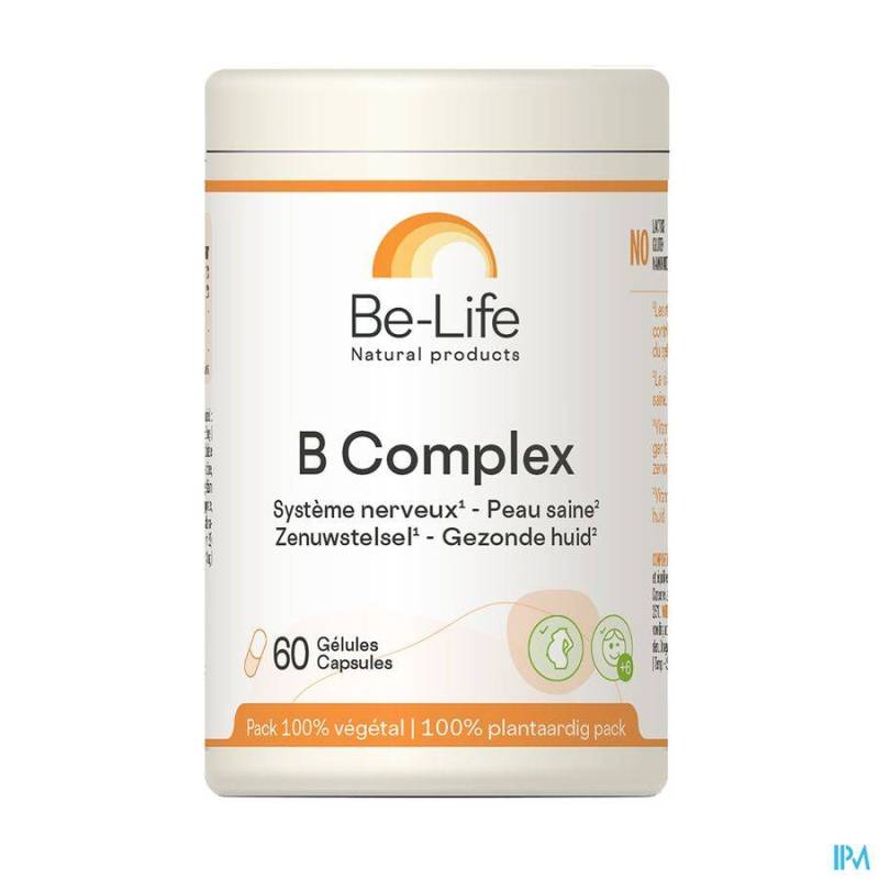 B COMPLEX VITAMIN BE LIFE NF CAPS 60 REMP. 2750834