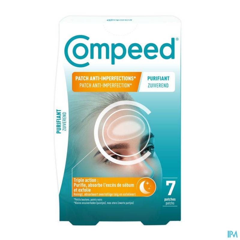 COMPEED A/IMPERFECTIONS PURIFIANT PATCHS 7