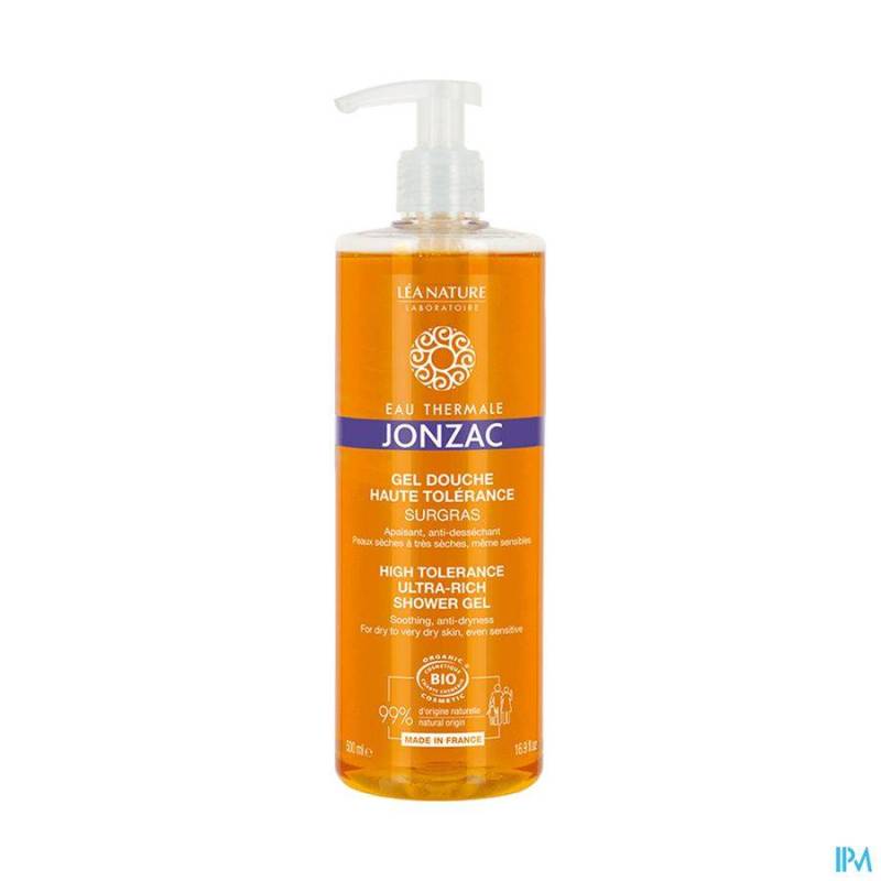 JONZAC NUTRITIVE DOUCHEGEL EXTRA RIJK BIO 500ML