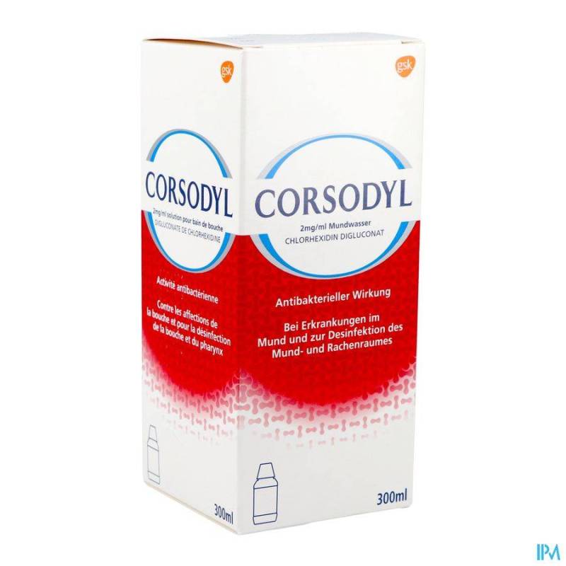 CORSODYL OPL (HIBIDENT) NF       300ML