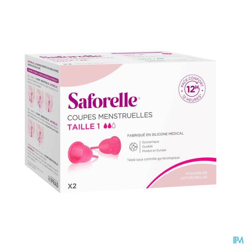 SAFORELLE CUP PROTECT COUPE MENSTRUELLE T1 NOUVEAU