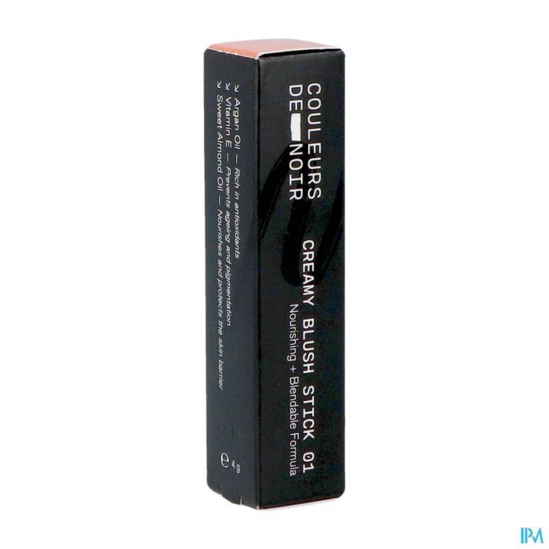 LES COULEURS DE NOIR CREAMY BLUSH STICK01 SW.PEACH