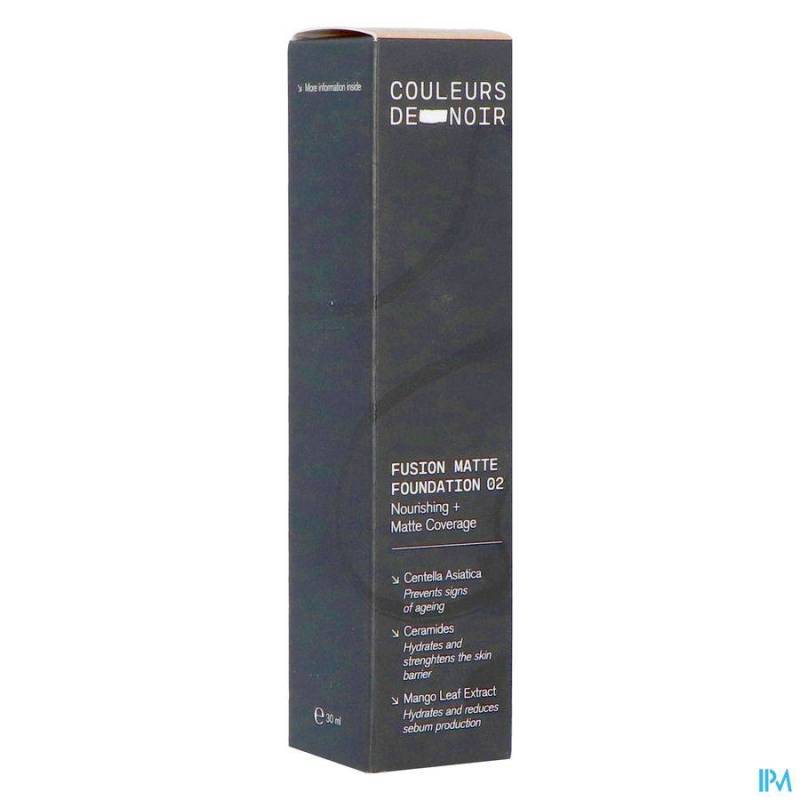 LES COULEURS DE NOIR FUSION MATTE FDT IP30 02 28ML