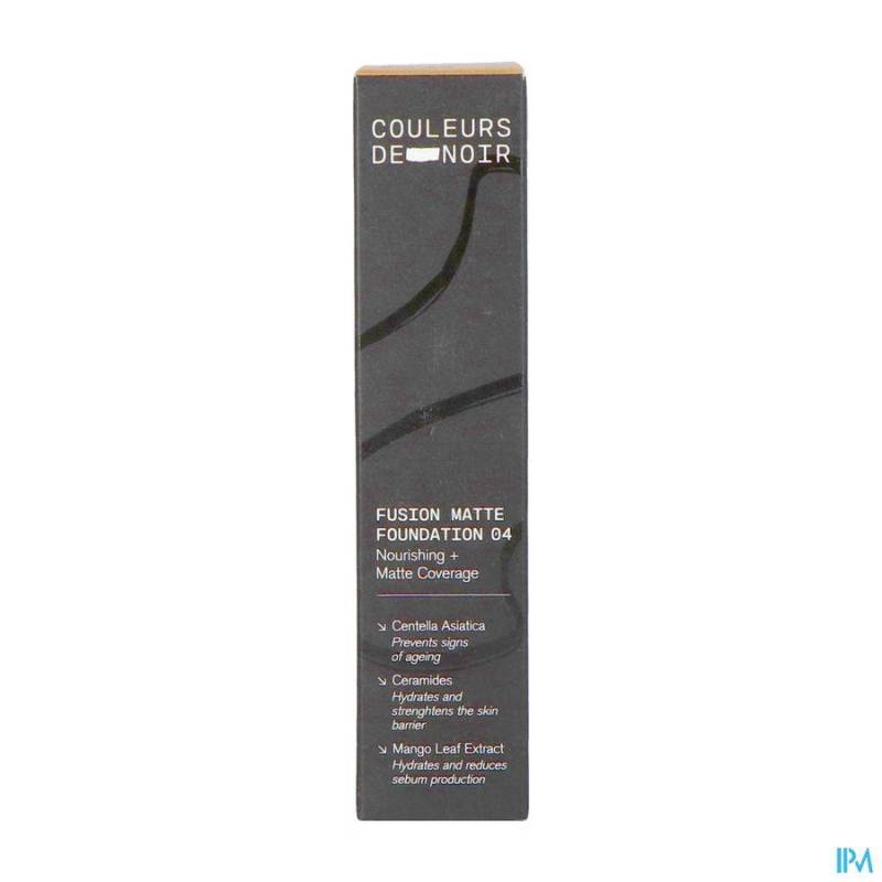 LES COULEURS DE NOIR FUSION MATTE FDT IP30 04 28ML