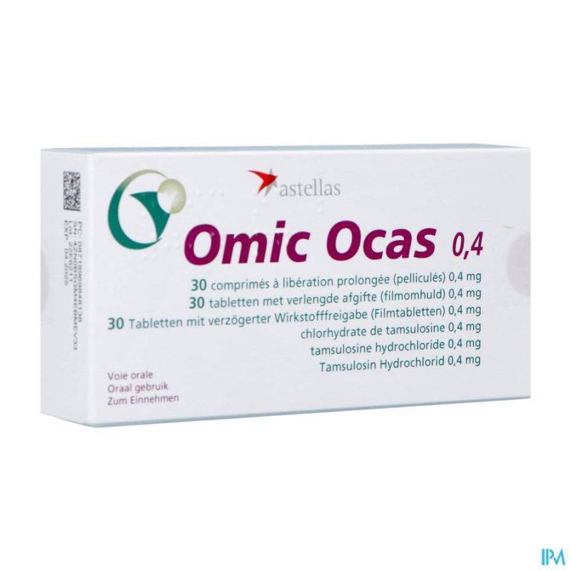 OMIC OCAS ORIFARM 30 COMP 0,4 MG