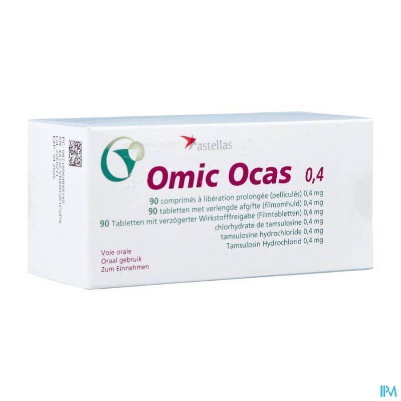 OMIC OCAS ORIFARM 90 COMP 0,4 MG