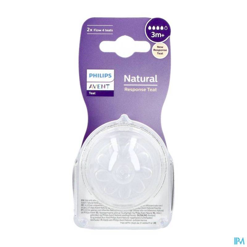 PHILIPS AVENT NATURAL 3.0 TETINE 3M T4 1