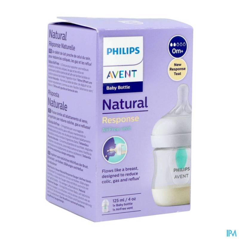 PHIIPS AVENT NATURAL AIRFREE ZUIGFLES 125ML