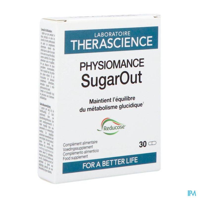 SUGAROUT CAPS 30 PHYSIOMANCE PHY452B