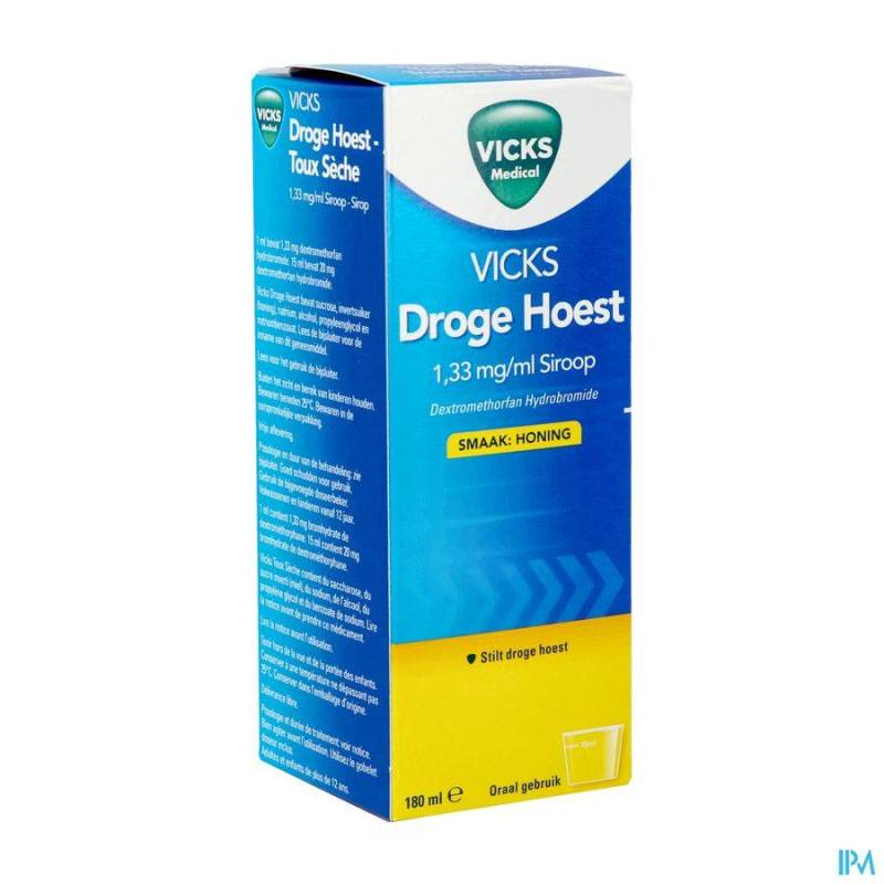 VICKS SIROOP DROGE HOEST          180ML