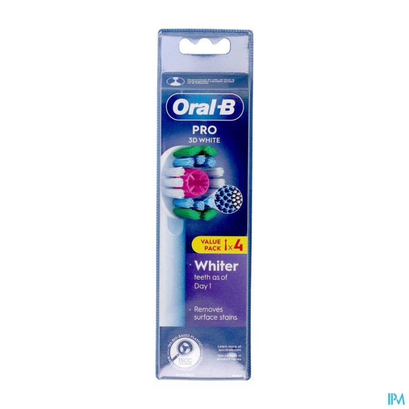 ORAL-B REFILL 3D WHITE XF 4