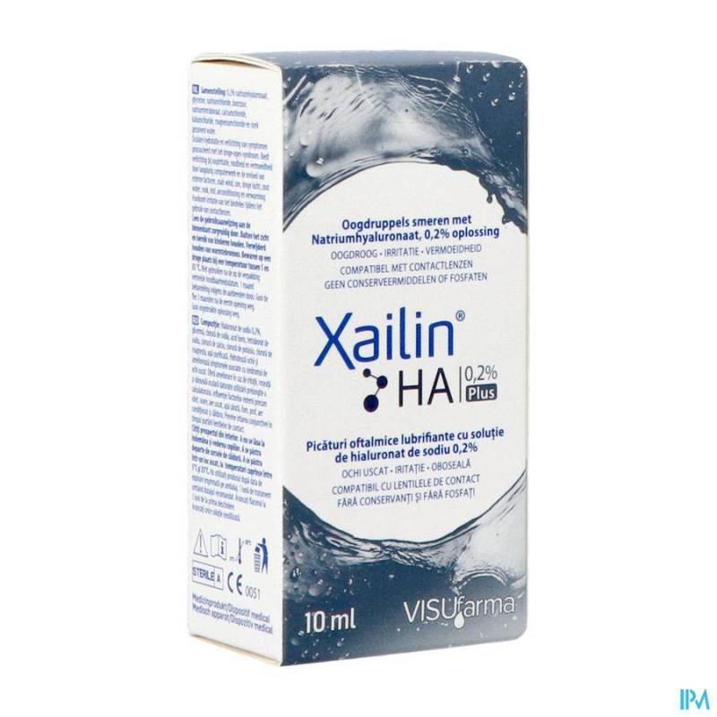 XAILIN HA 0,2%  FL 10ML