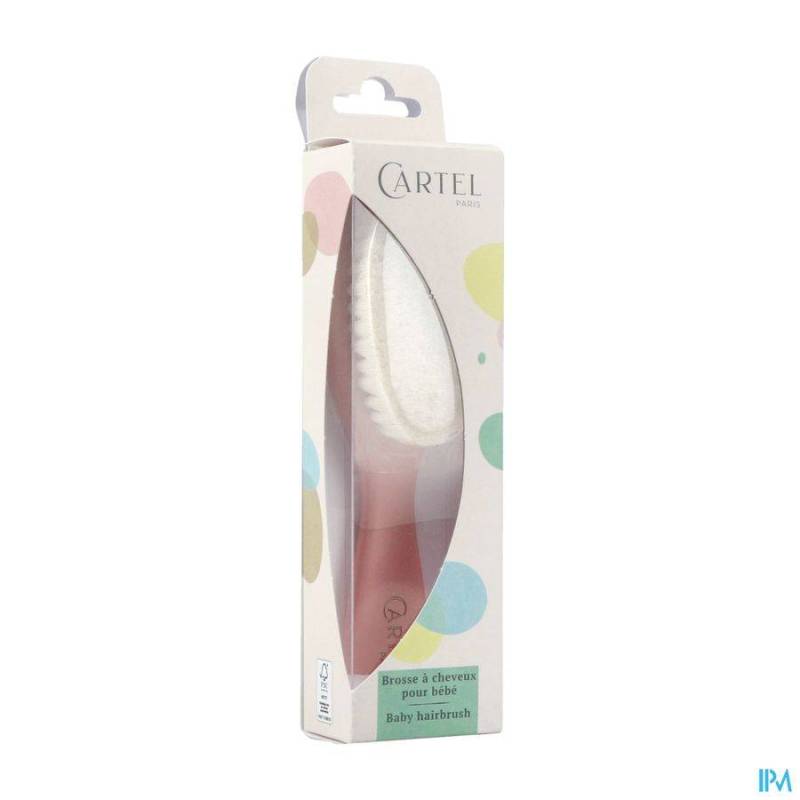 CARTEL BROSSE CHEVEUX BEBE ROSE ASIE