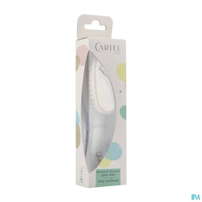 CARTEL BROSSE CHEVEUX BEBE BLANCHE ASIE