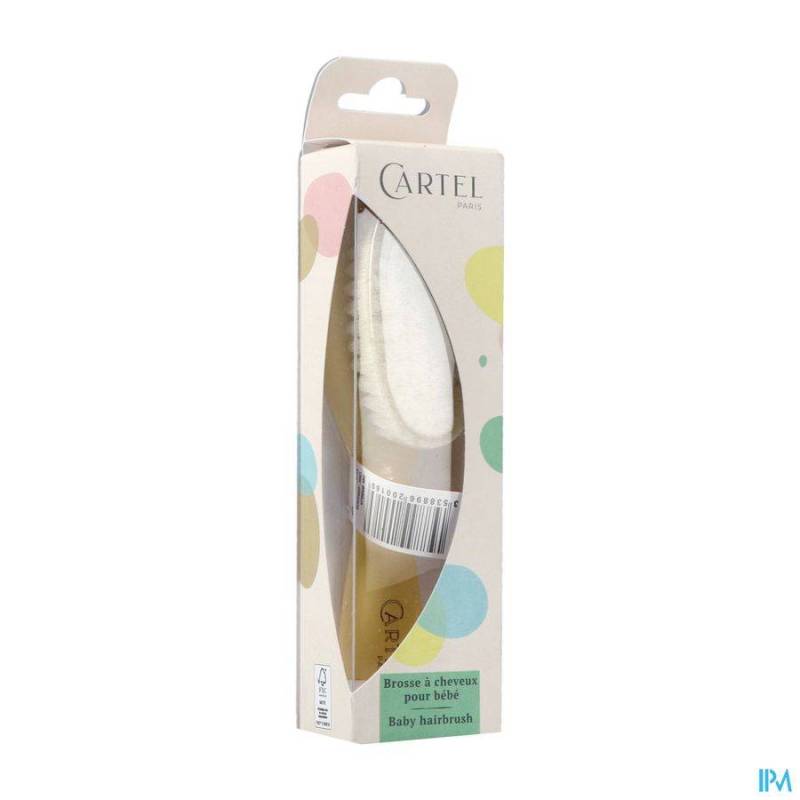 CARTEL BROSSE CHEVEUX BEBE JAUNE ASIE