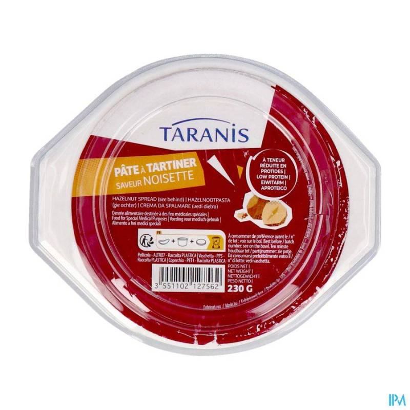 TARANIS HAZELNOOTPASTA 230G NF