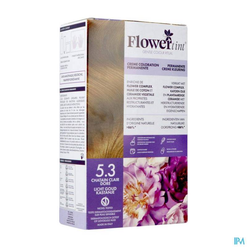 FLOWERTINT CHATAIN CLAIR DORE 5.3 140ML