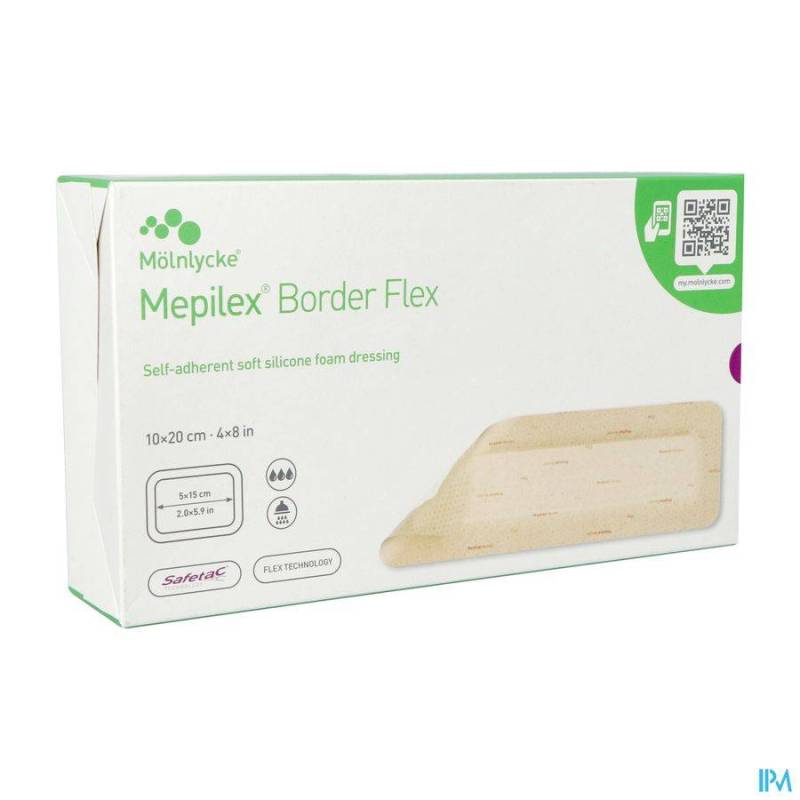 MEPILEX BORDER FLEX 10CMX20CM 10 295800