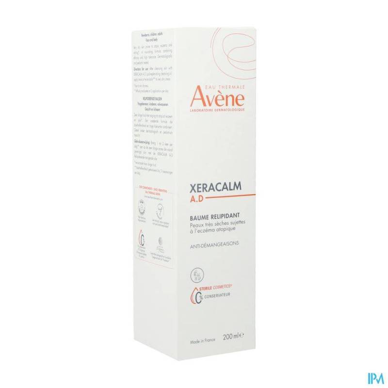 AVENE XERACALM A.D. BALSEM RELIPIDEREND 200ML NF