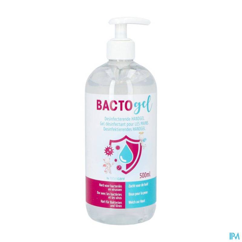 BACTOGEL GEL HYDROALCOOLIQUE FL POMPE 500ML