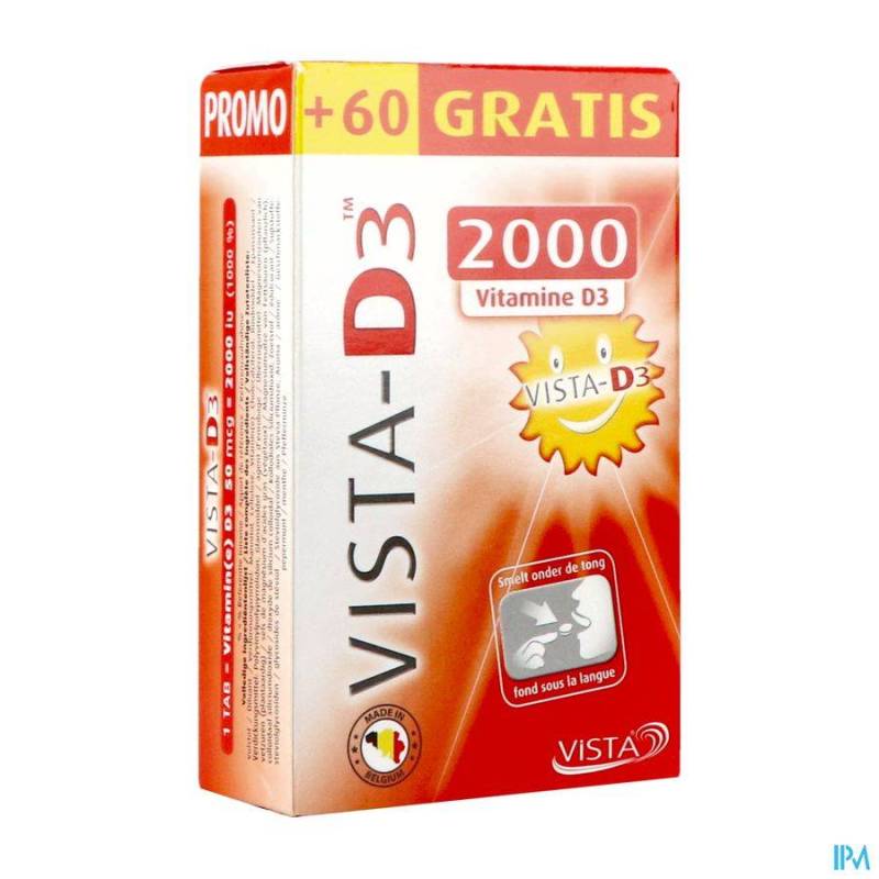 VISTA D3 2000 PROMO COMP FONDANT 120  60 GRATUIT