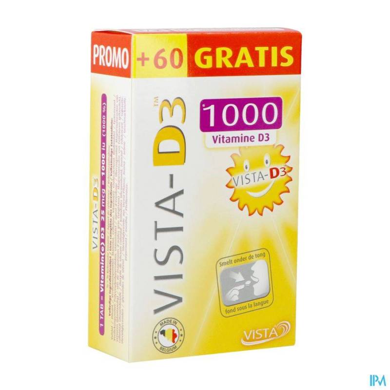 VISTA D3 1000 PROMO COMP FONDANT 120  60 GRATUIT