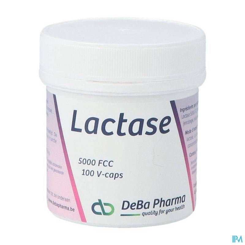 LACTASE 5000 FCC V-CAPS 100 DEBA