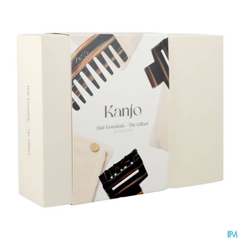 KANJO HAIR ESSENTIALS GIFTSET 01 FADED OAK 3 PROD