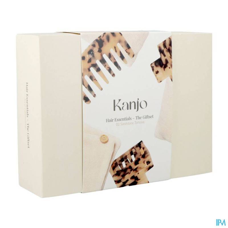 KANJO HAIR ESSENTIALS GIFTSET 02 SANDST. T. 3 PROD