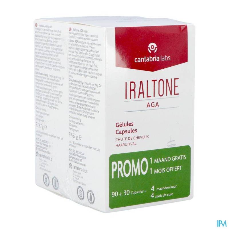 IRALTONE AGA DUOPACK CAPS 2X60 NF