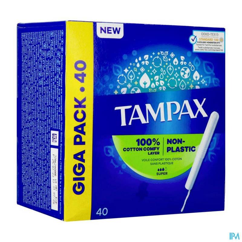 TAMPAX SUPER 40