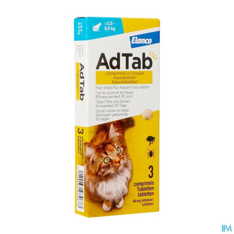 ADTAB 48MG CHAT 2KG-8KG COMP A CROQUER 3