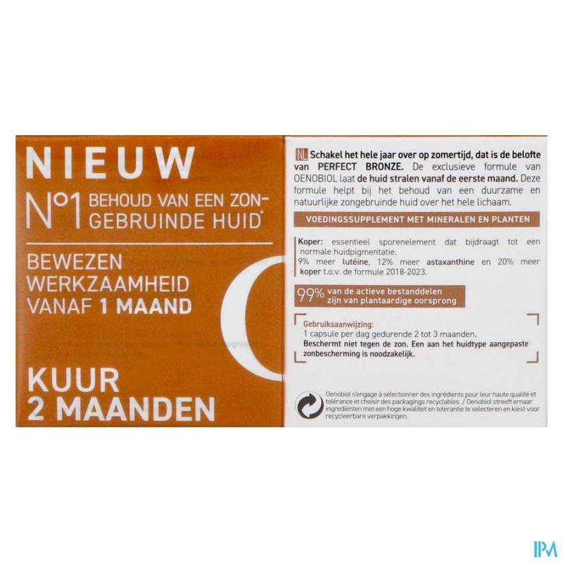 OENOBIOL PERFECT BRONZE INTENSE CAPS 2X30