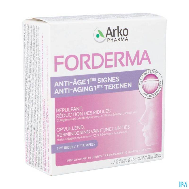 FORDERMA ANTI-AGE 1ERS SIGNES 10 fl.