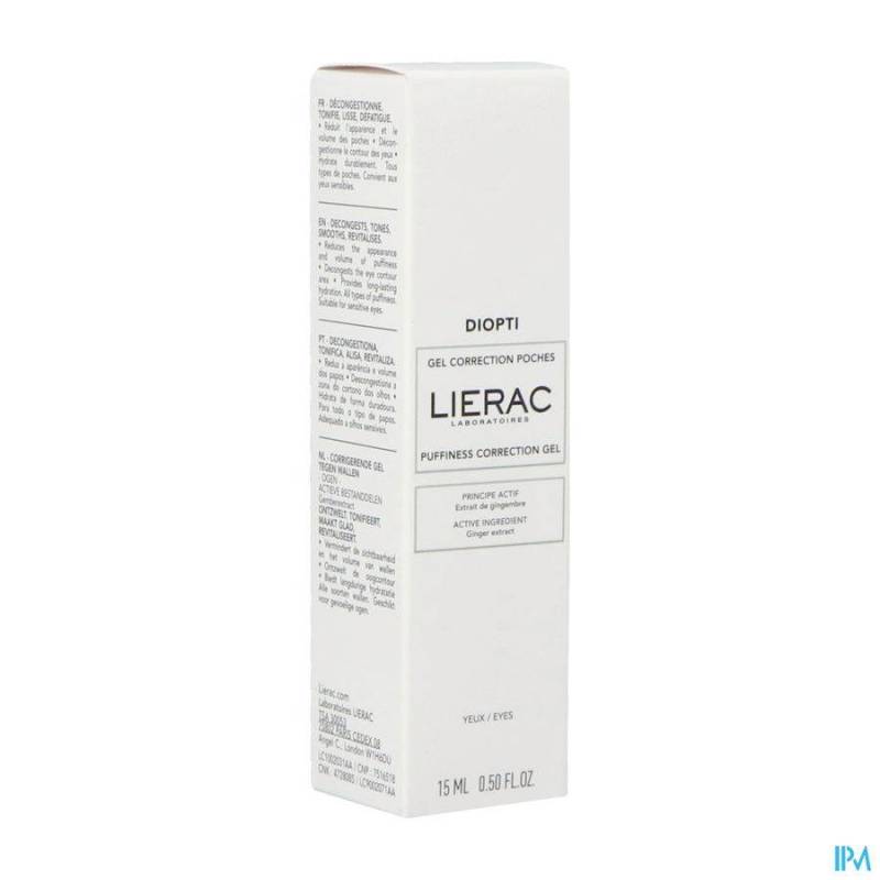 LIERAC DIOPTI POCHES TUBE 15ML