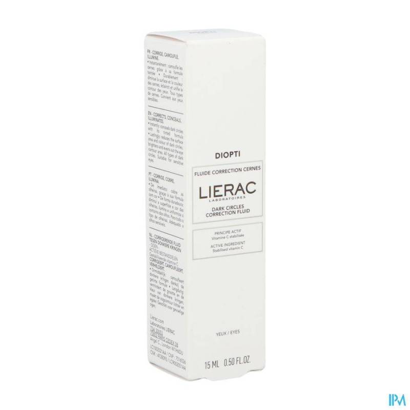 LIERAC DIOPTI CERNES TUBE 15ML