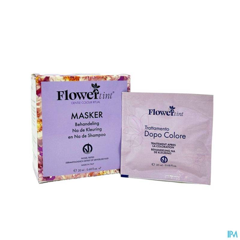 FLOWERTINT MASKER NA KLEURING&SHAMPOO 7X20ML