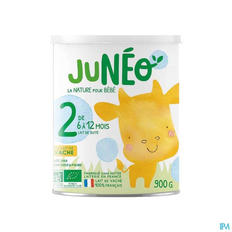 JUNEO 2 LAIT VACHE 6-12M NF       800G